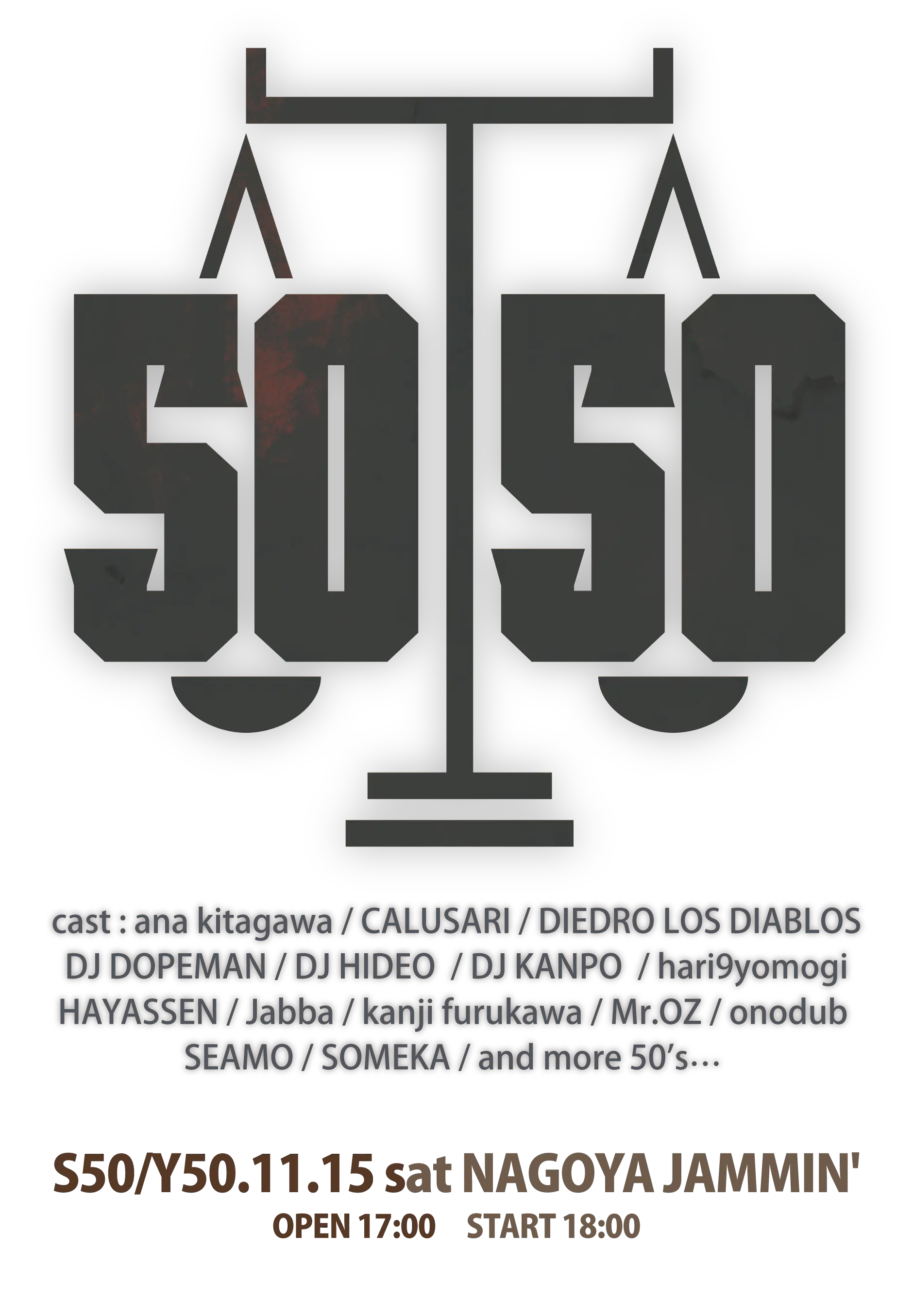 50/50（フィフティー フィフティー）