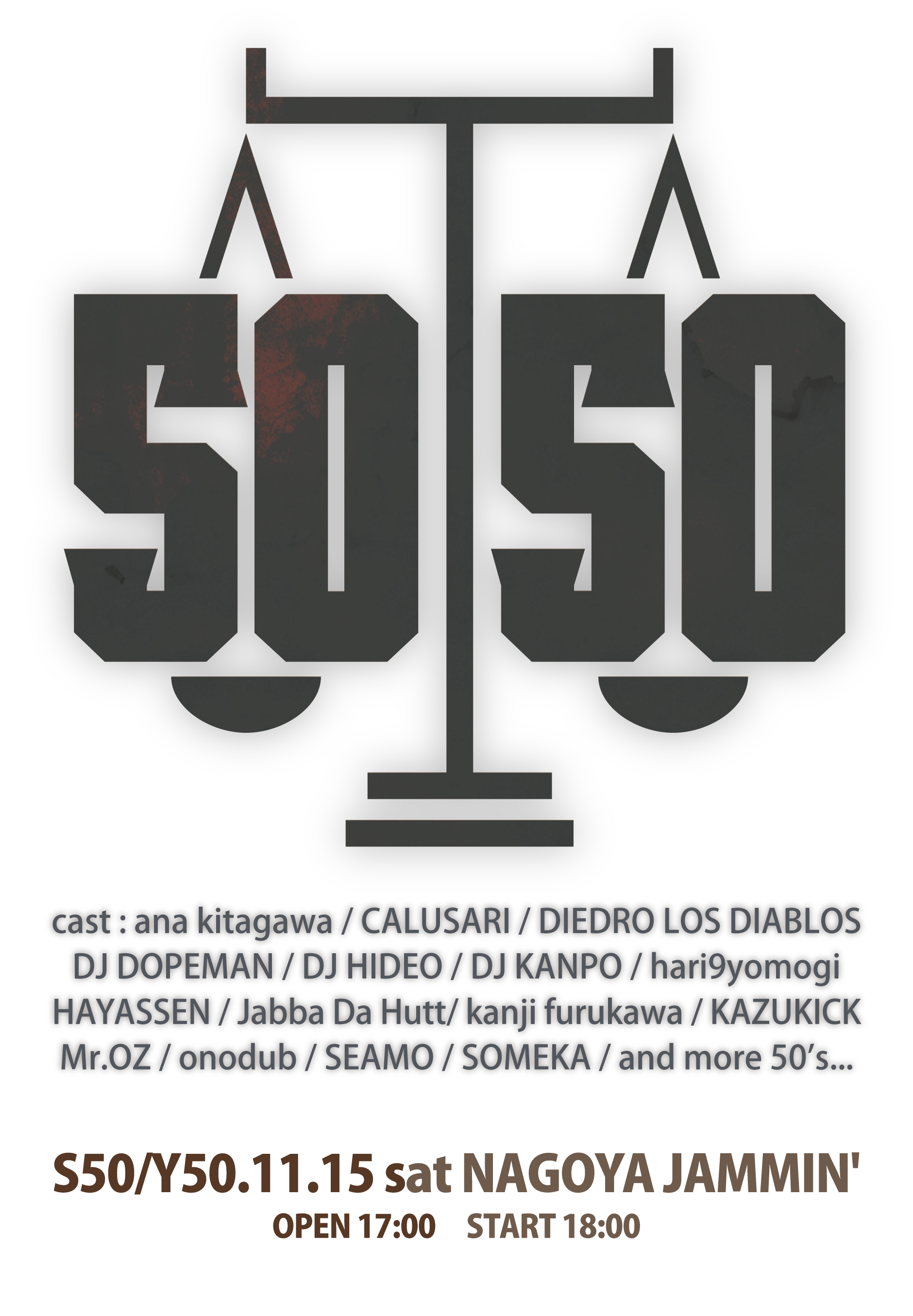 50/50（フィフティー フィフティー）